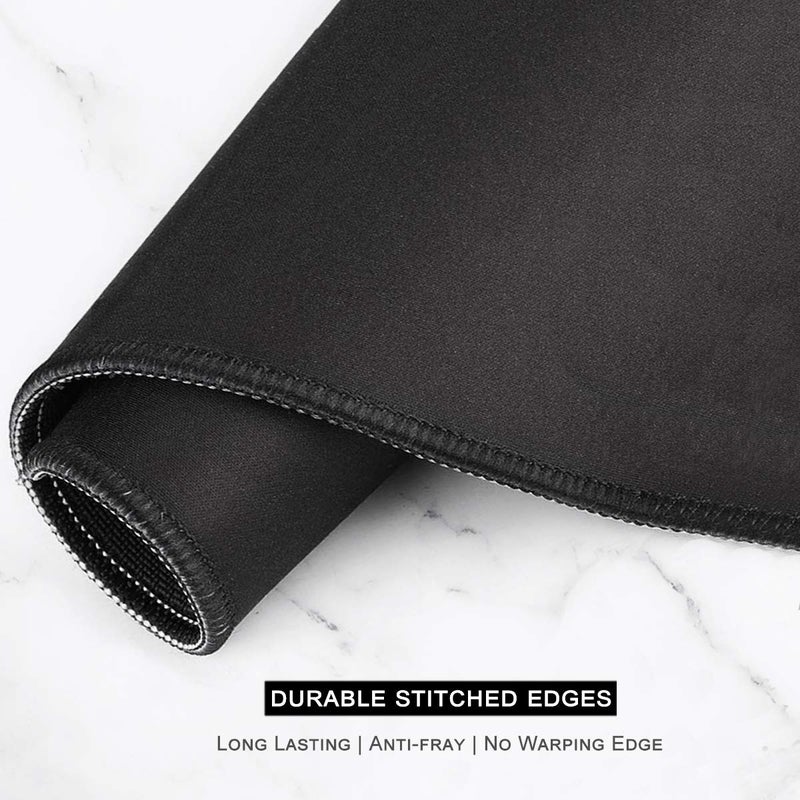 Auhoahsil Large Gaming Mouse Pad, Galaxy Theme XXL 35.4 x 15.7 in Desk Pad Stitched Non-Slip Rubber Long Computer Mousepad Thin Extended Full Size Desk Mat for Desktop, Laptop, Wireless Mice, Purple - Image 5
